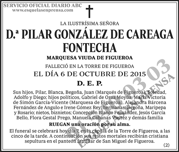 Pilar González de Careaga Fontecha